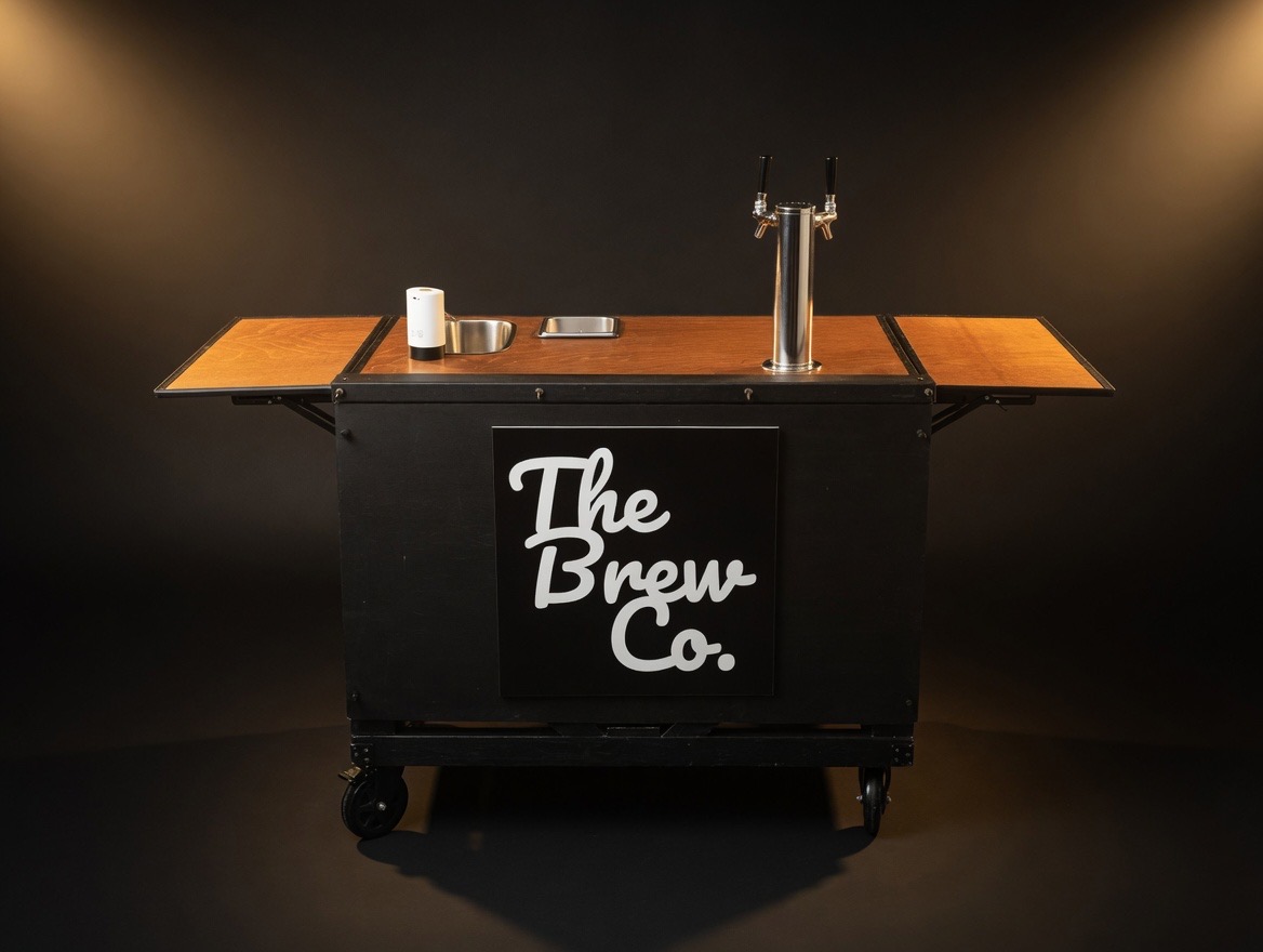 The Brew Co mobile bar cart